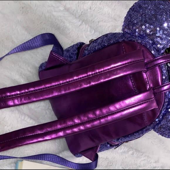 NWOT Disney parks retired loungefly purple potion mini backpack - Picture 4 of 5